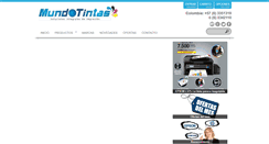 Desktop Screenshot of mundotintas.com